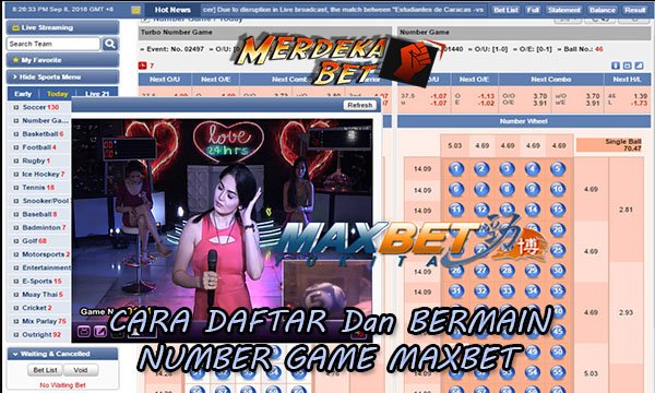 Cara Daftar Bermain Number Game Maxbet