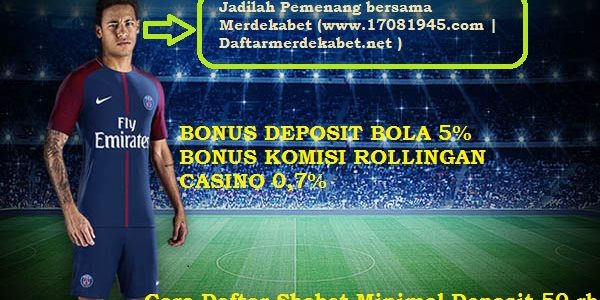 Cara Daftar Sbobet Minimal Deposit 50 rb